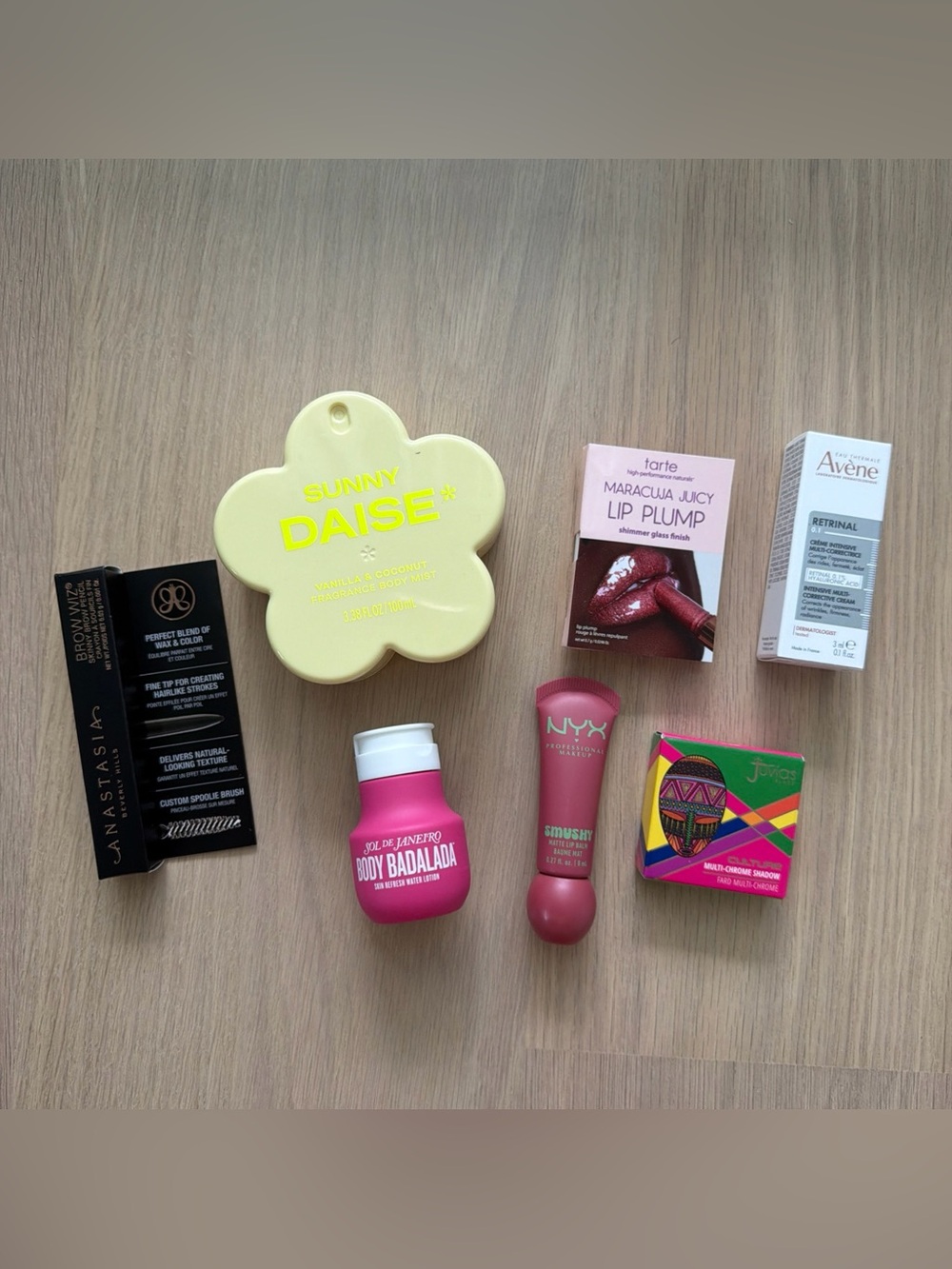 Make up | Skincare Bundle 7 PC
Avene|Anastasia|NYX|Sunny Daise|Tarte|Sol De
Jane
